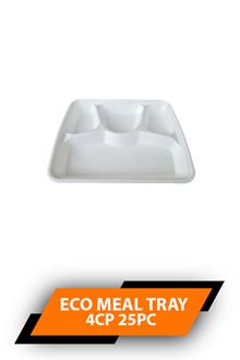 Bionomic Eco Meal Tray 4cp 25pc